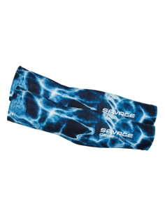 Mangas UV Savage Gear Marine Tamanho Único Sea Blue